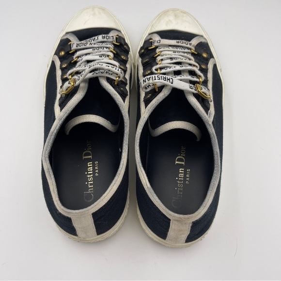 Dior Walk-N Dior Sneaker in Black Canvas women’s shoe size 38 - Picture 5 of 9